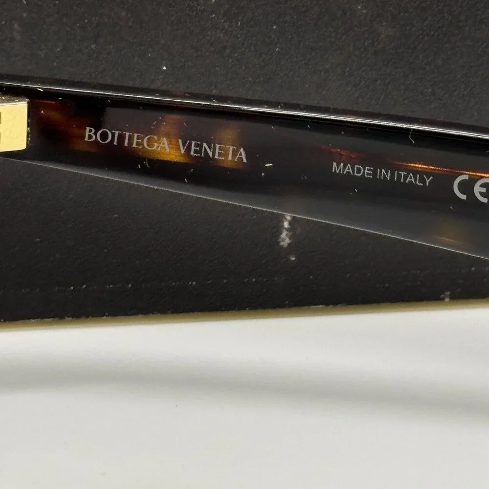 NEW BOTTEGA VENETA BV1130OA 002 HAVANA ROUND WOMEN EYEGLASSES